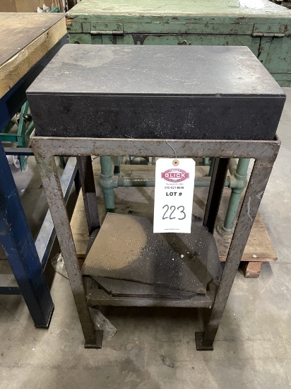 12”x18” Granite Surface Plate & Stand
