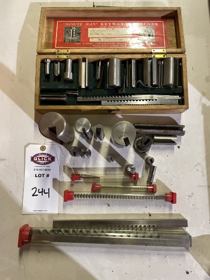 Lot of Broach Tooling