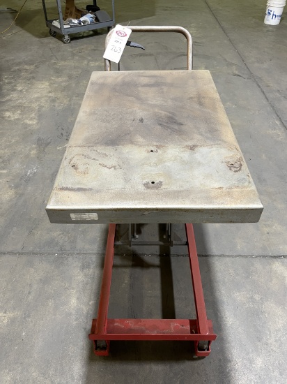 20”x32” Hydraulic Die Cart