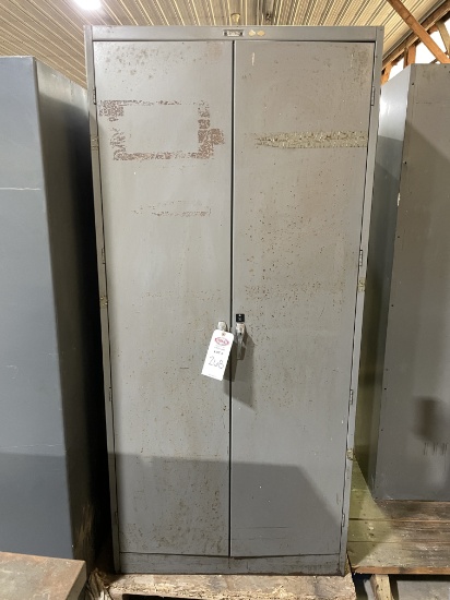 36”x78”x18” Tennsco Steel Cabinet
