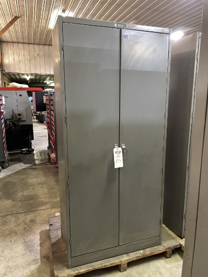 36”x78”x18” Tennsco Steel Cabinet