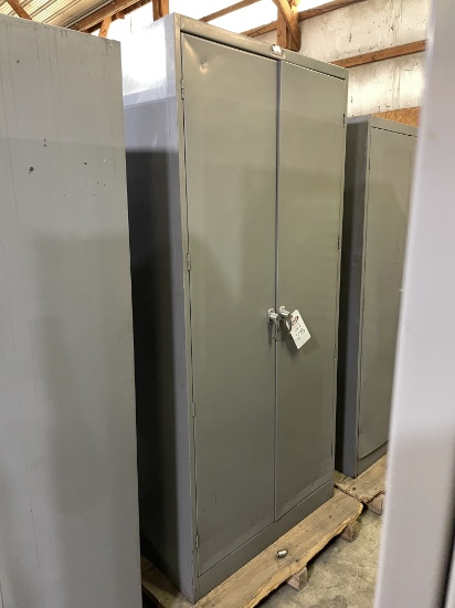 36”x78”x18” Tennsco Steel Cabinet