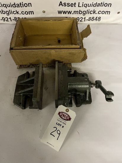 8” Eron E-261 Two-Piece Machine Vise