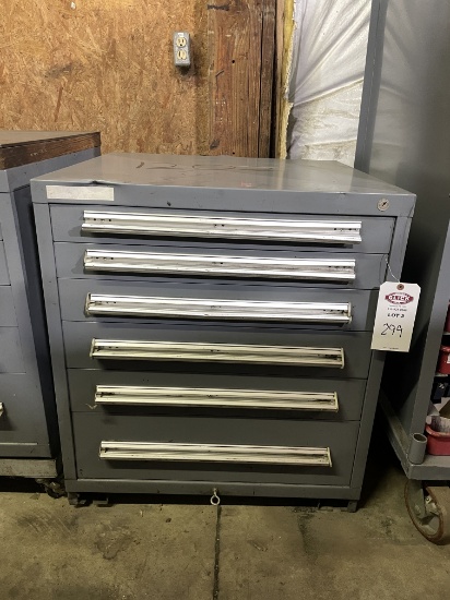 Stanley Vidmar 6-Drawer Storage Cabinet 30”x33”x28”