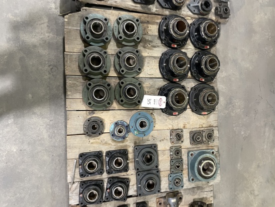 Lot of Flange Bearings