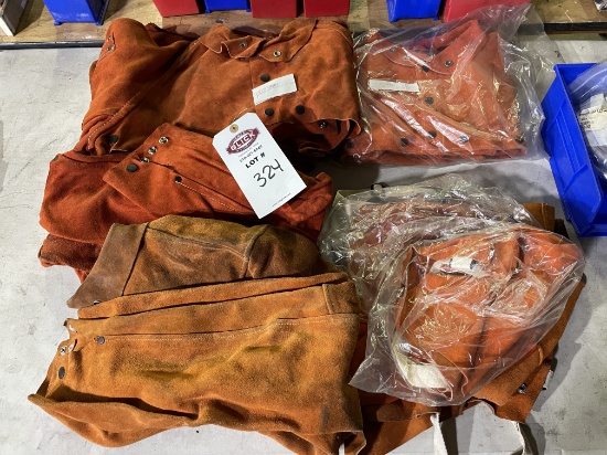 Lot of Large Welding Capes/Bibs/Sleeves