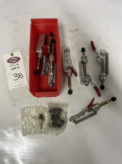 Lot of Workholding Clamps