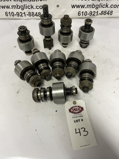 Lot of Geared Couplings