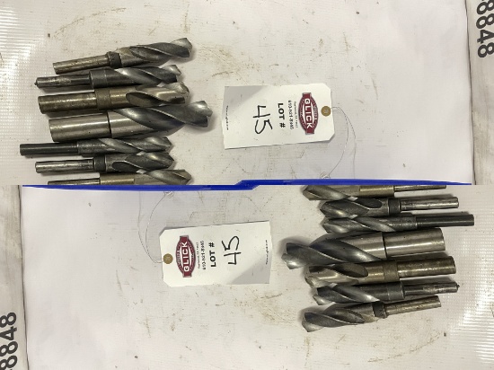 Lot of Reduced Shank Drill Bits