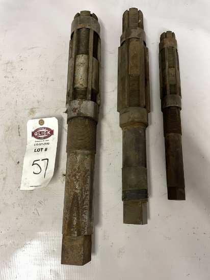 Lot of Large Adjustable Reamers