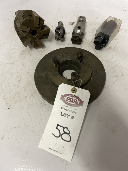 D1-4 Lathe Chuck 8” Back Plate