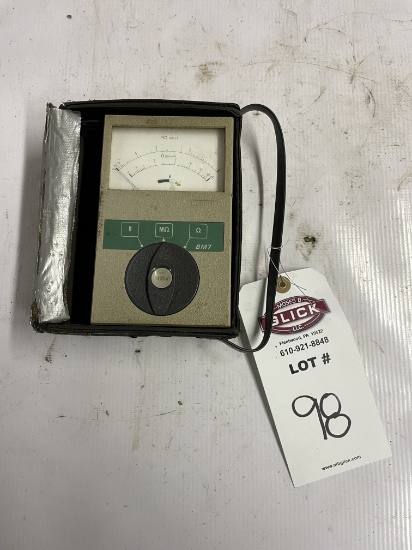 Biddle 21822 Ohm Meter