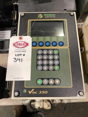 TSM Vac-350 Operator Panel
