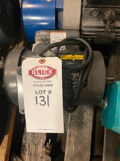 Baldor VL3509 Single Phase 1 HP Motor