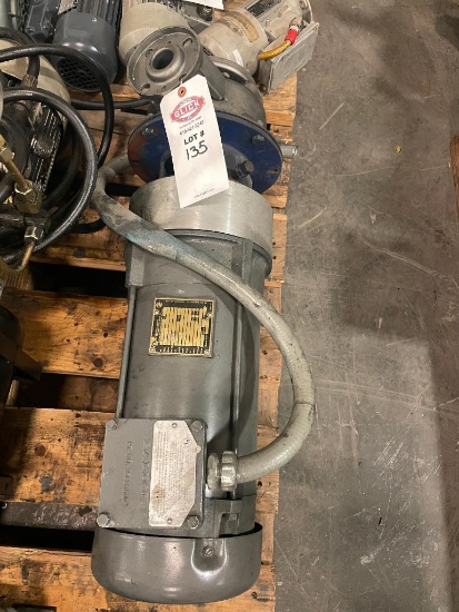 1-1/4 x 2 SS Pump & 7-1/2 HP Motor