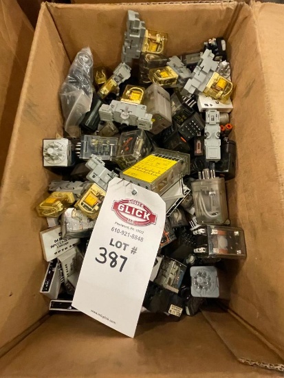 Lot of Cube Relays & Mounts