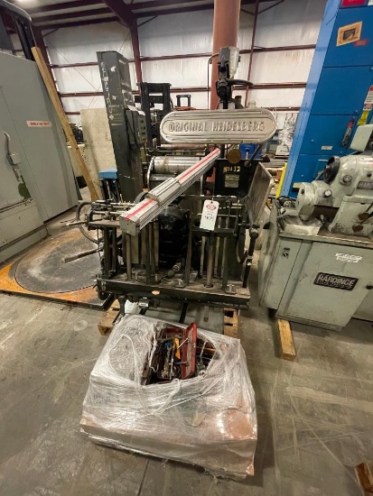 Original Heidelberg Printing Press No 132