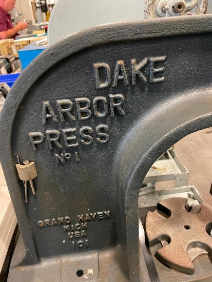 Dake No 1 Arbor Press