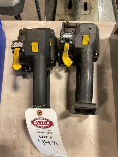 Pair of Fromm Battery Powered Strapping Tighteners