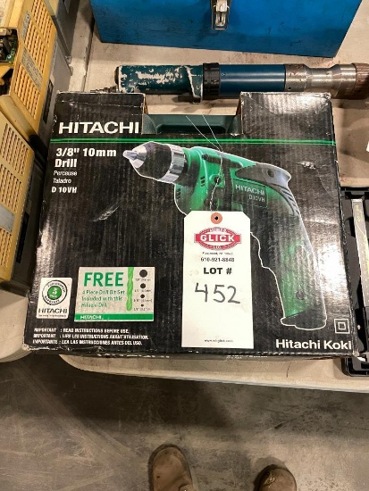 New Hitachi 3/8" Pneumatic Drill