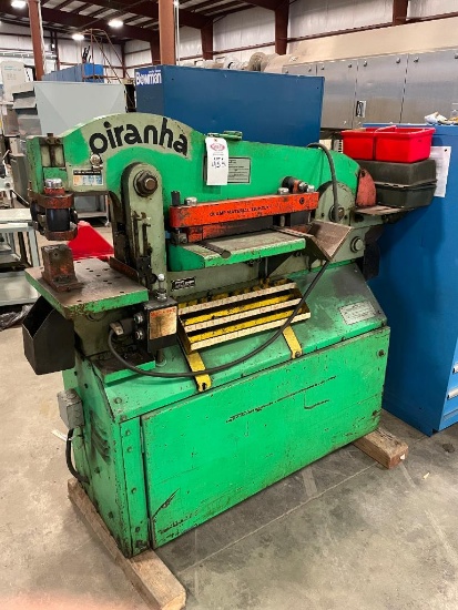 Piranha Hydraulic Iron Worker