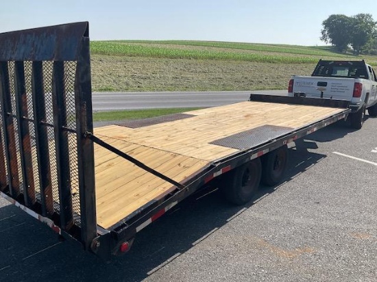 2002 MGS 24' Deck-Over Trailer