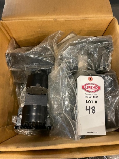 Lot of Spider Arm Caliper Brake Assemblies