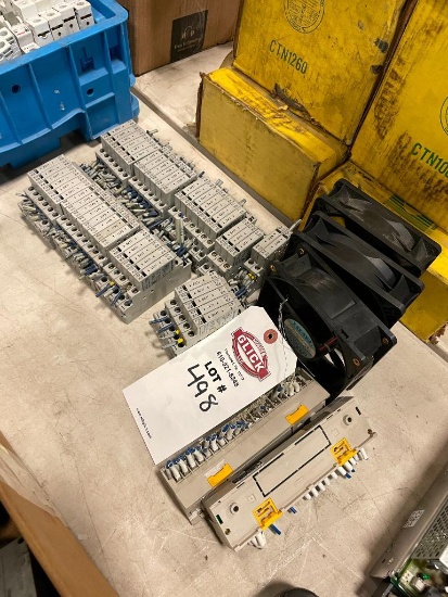 Allen Bradley Auxiliary Contacts and Cooling Fans
