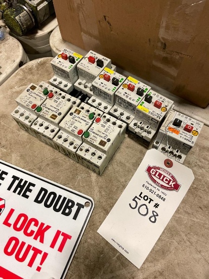10 DIN Rail Motor Starters
