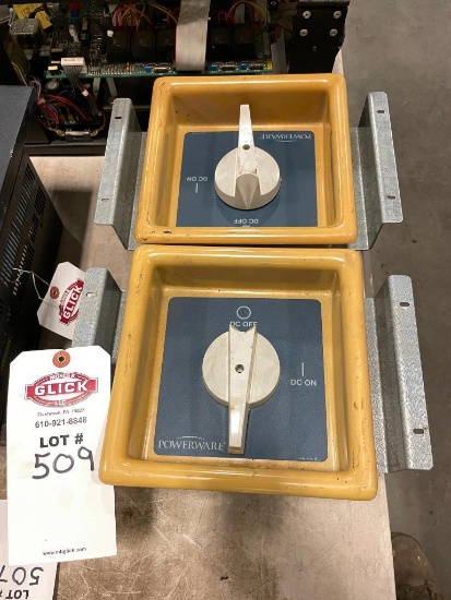 Pair of Entrelec Powerware Switches