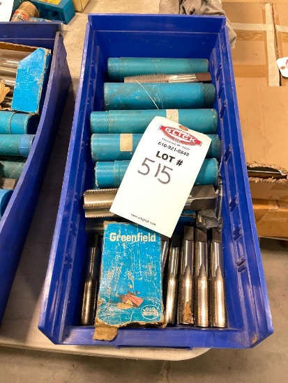 Lot of Assorted Threading Taps