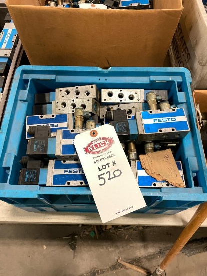 Lot of Festo Pneumatic Valves