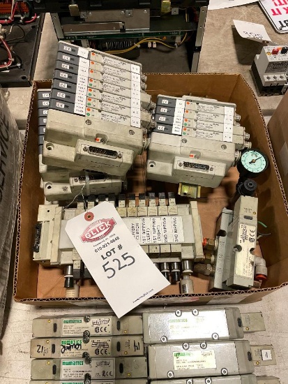 Lot of SMC Pneumatic Valve Manifolds