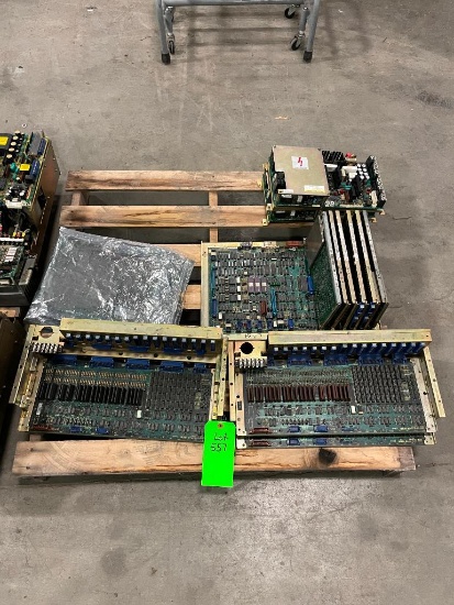 Lot of Fanuc Power Units and PC Boards