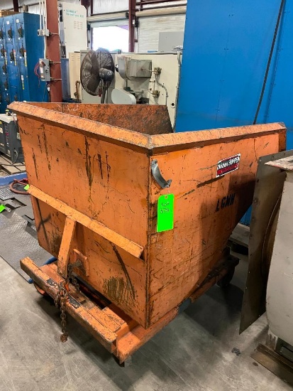 Portable Steel Dump Hopper