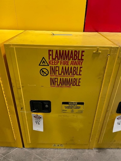 Uline H-2218S-Y 12 Gallon Flammable Cabinet