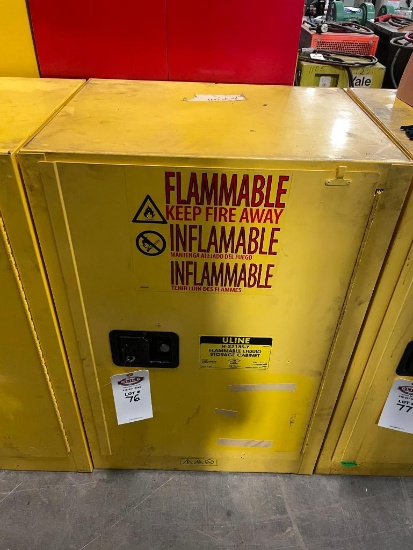 Uline H-2218S-Y 12 Gallon Flammable Cabinet