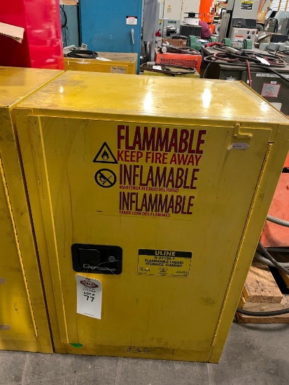 Uline H-2218S-Y 12 Gallon Flammable Cabinet