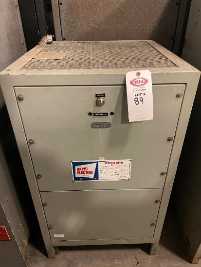 Rapid Electric 7.5 KW Rectifier 100V