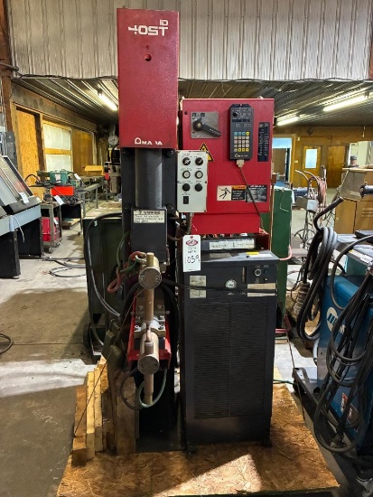 Amada 405T Resistance Spot Welder with Weld Controller, Industrial Spot Welding Machine