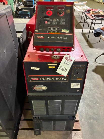 Lincoln Power Wave Welder w/ Power Feed 10A