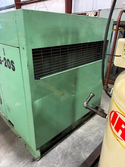 Sullair LS-20S-150 Rotary Screw Air Compressor, 150 HP, Air-Cooled