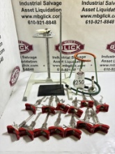 Laboratory Support stands/Burners/Burner Stand and Vessel Clamps