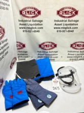 Laboratory Cryo-Gloves, Aprons and Face Shield