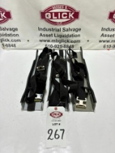 Lot of 3 - Laboratory Gas Tank Holders