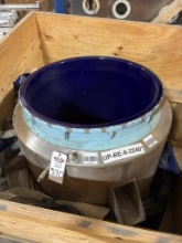 130 Gallon SS Jacketed Glass-Lined Reactor Vessel