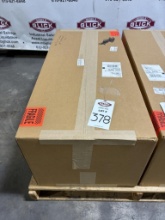 NIB - Chemglass Jacketed Column/Reactor Vessel w/ 80mm Flange