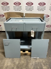 2-Drawer, 2-Door Base Cabinet 36x22x35