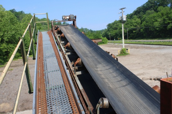 Approx.  60'x28"  Concave Belt Conveyor