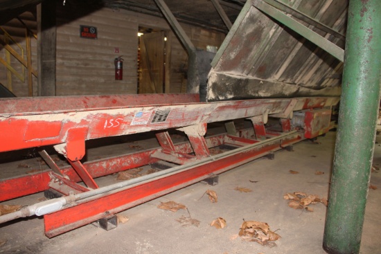Morbark 36'x22" Bottom 7" Flared Sides Vibrating Conveyor